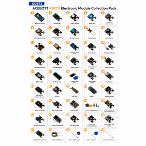 ACEBOTT 42PCS Electronic Module Collection Pack